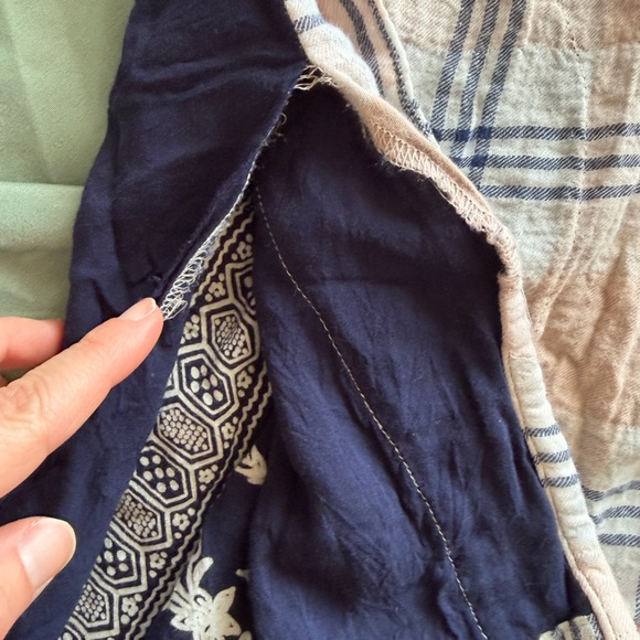 Free People plaid and bandana button-down shirt - Picture 5 of 9